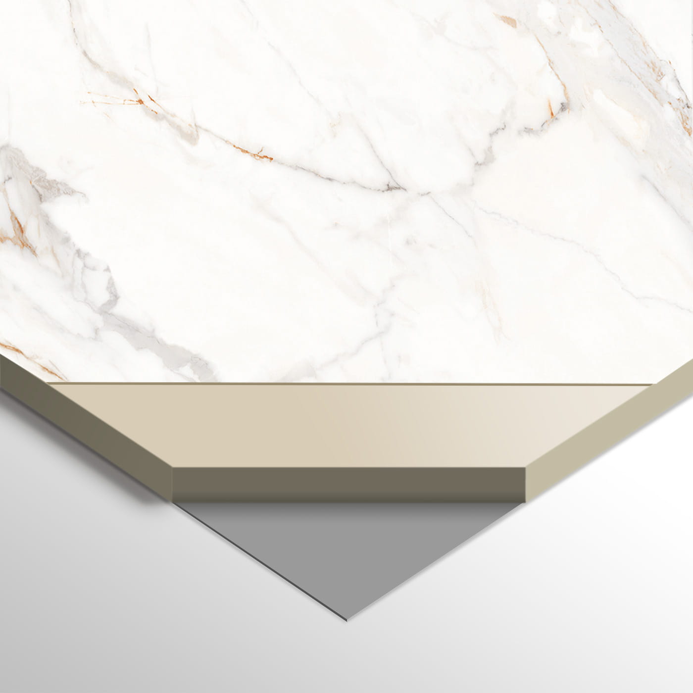 SPC Płyta Węglowa Gold Vein Matowa 280x112x0,5 cm - obrazek 3