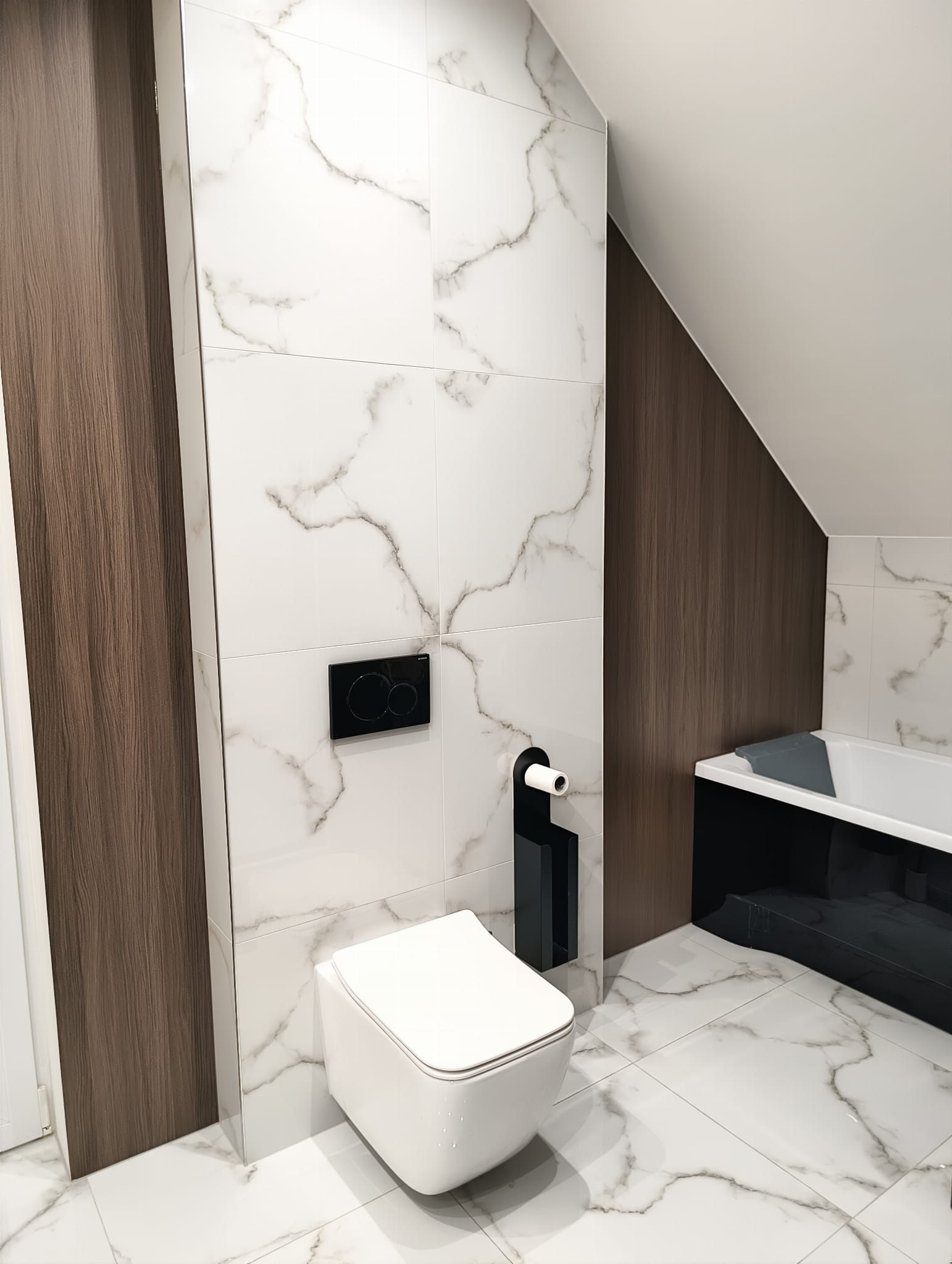 WPC Płyta Węglowa Dark Wood Matowa 280x110 cm - obrazek 6